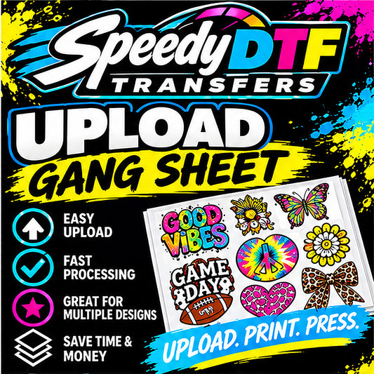 Upload Gang Sheet
